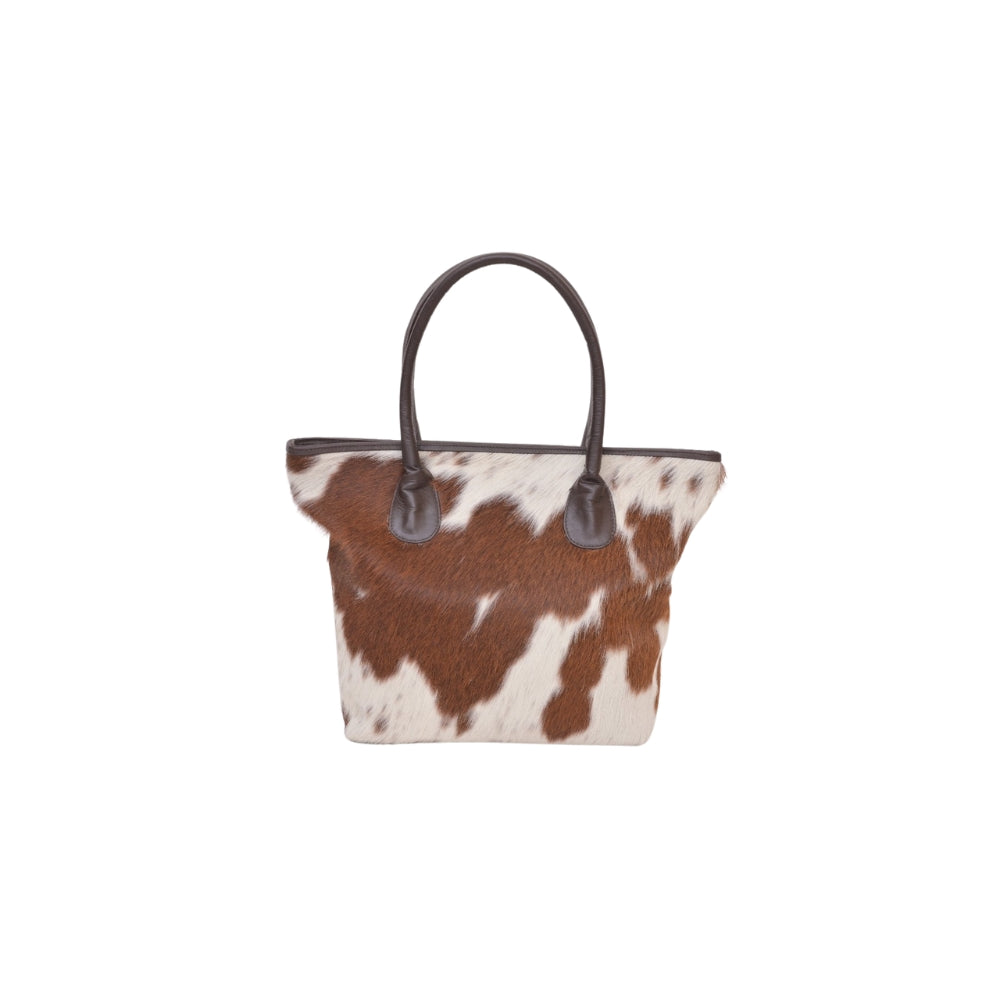 Handmade Hair-On Cowhide Leather Tote Bag – EenaCrafts